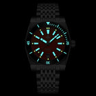 PHOIBOS Narwhal PY061D – Vintage Blue – 200M Automatic Diver "High Beat" Movement view 5