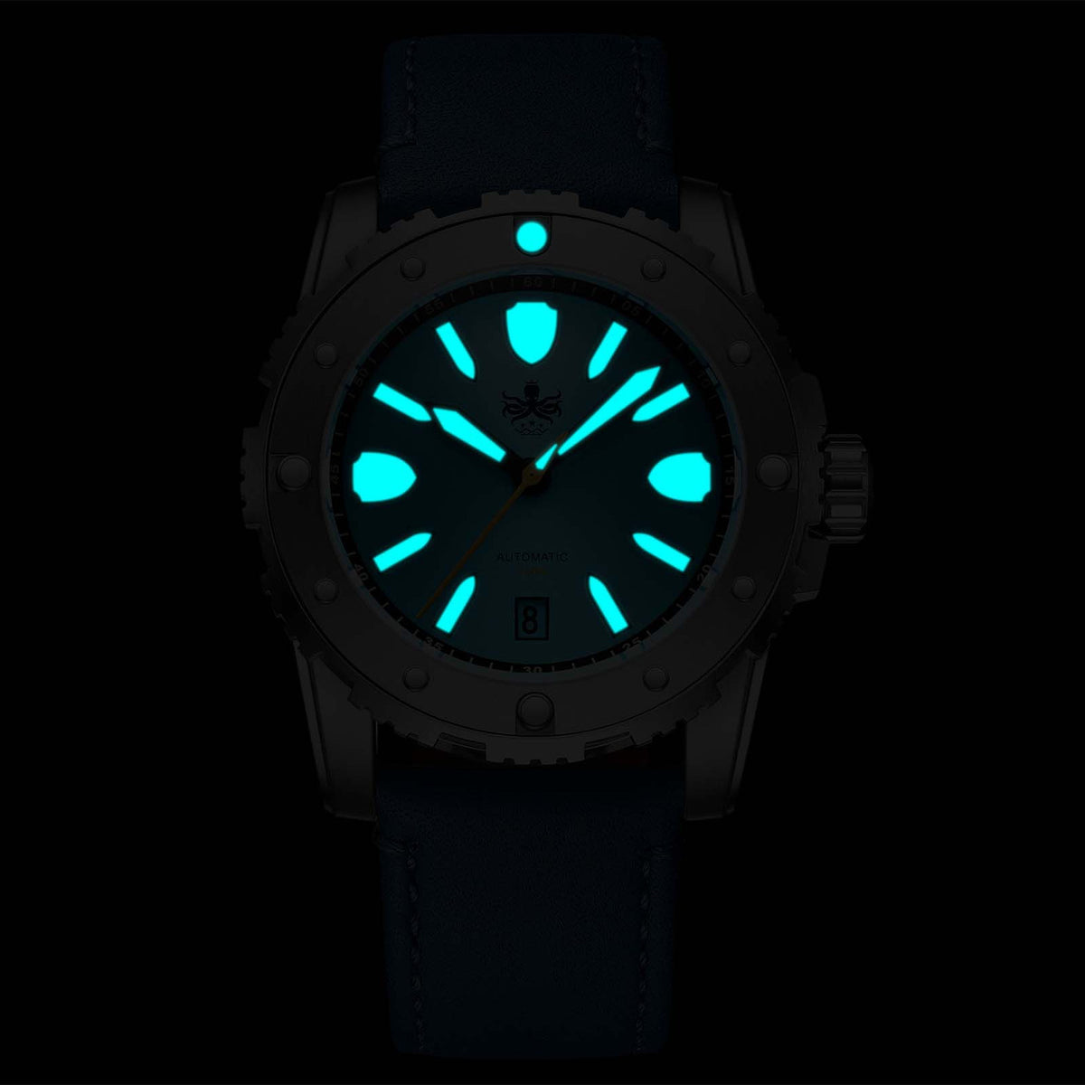 PHOIBOS Great Wall PY045C – Black – 300M Automatic Diver – Limited Edition 800 units — view 3