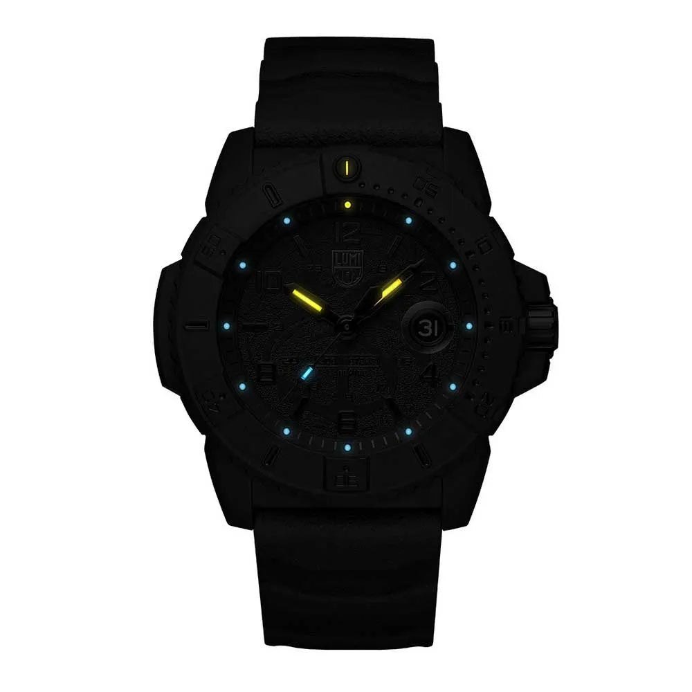 Luminox Navy SEAL Foundation Blackout 45mm Watch — XS.3601.BO.NSF — view 5