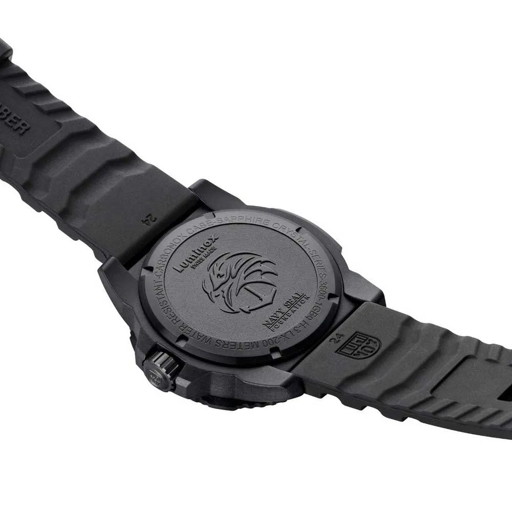 Luminox Navy SEAL Foundation Blackout 45mm Watch — XS.3601.BO.NSF — view 8