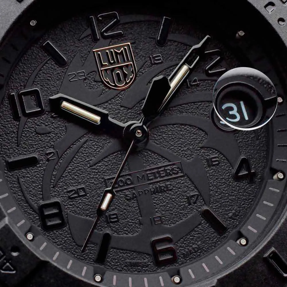 Luminox Navy SEAL Foundation Blackout 45mm Watch — XS.3601.BO.NSF — view 10