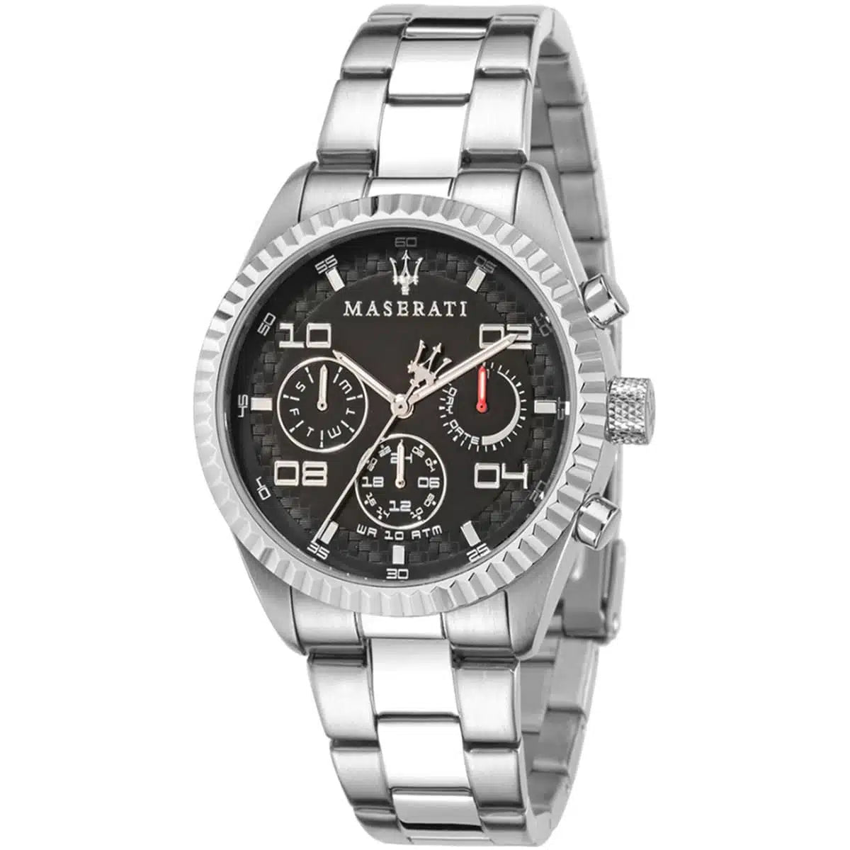 Maserati Competizione R8853100012 – Black Dial Stainless Steel Quartz Men’s Watch, 39mm — view 6