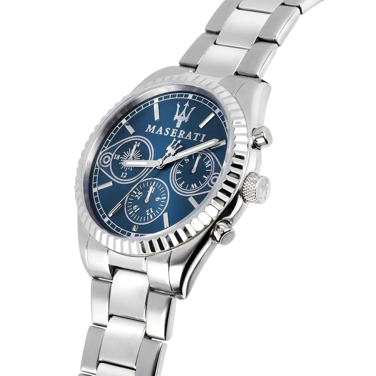 Maserati Competizione R8853100013 – Blue Dial Stainless Steel Quartz Men’s Watch, 43mm — view 5