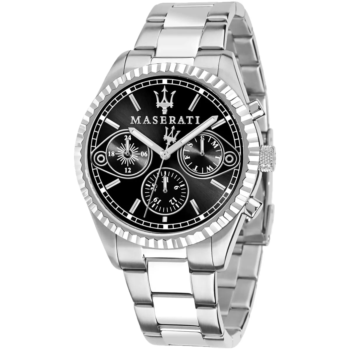 Maserati Competizione R8853100014 – Black Dial Stainless Steel Quartz Men’s Watch, 43mm — view 2