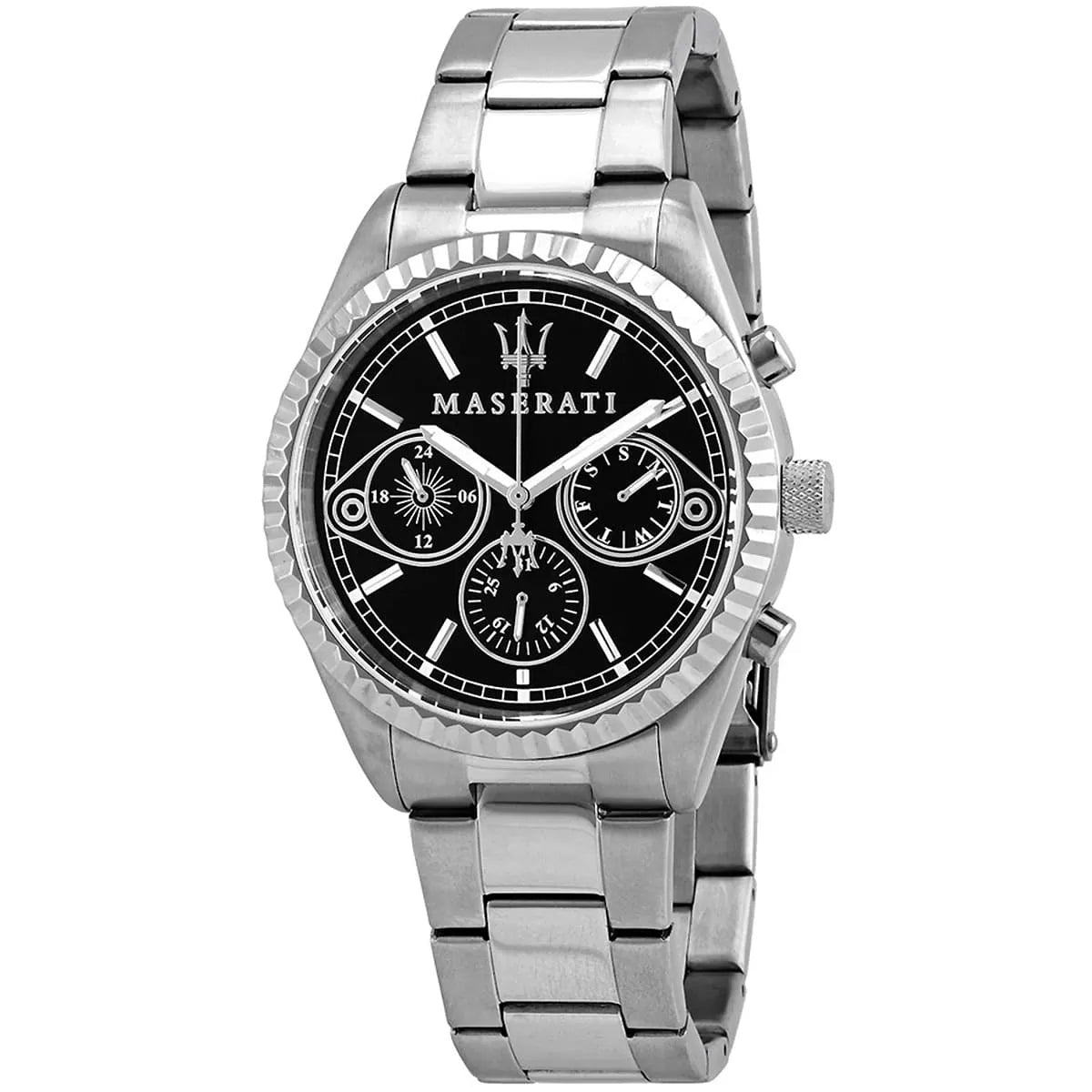 Maserati Competizione R8853100014 – Black Dial Stainless Steel Quartz Men’s Watch, 43mm — view 6