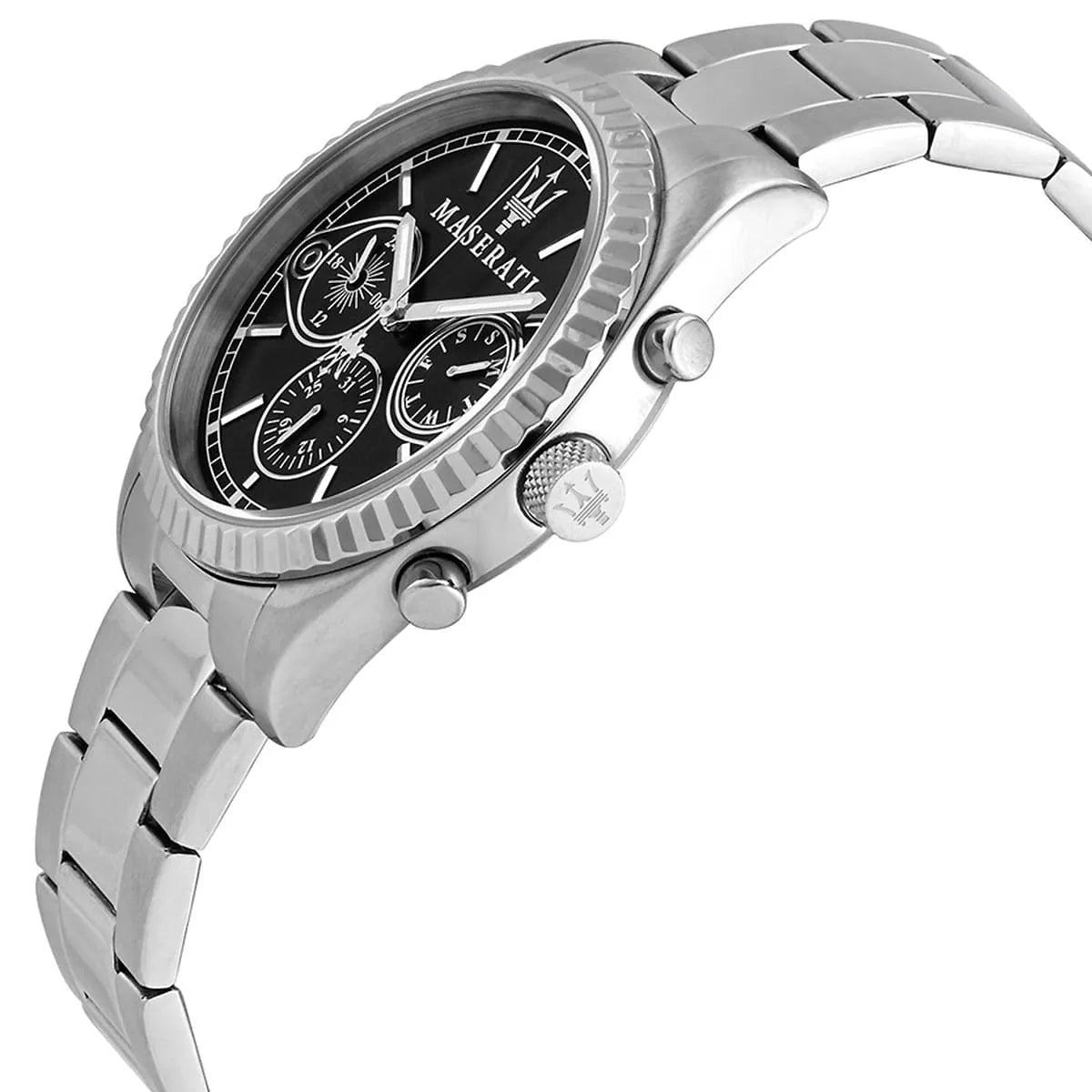 Maserati Competizione R8853100014 – Black Dial Stainless Steel Quartz Men’s Watch, 43mm — view 7