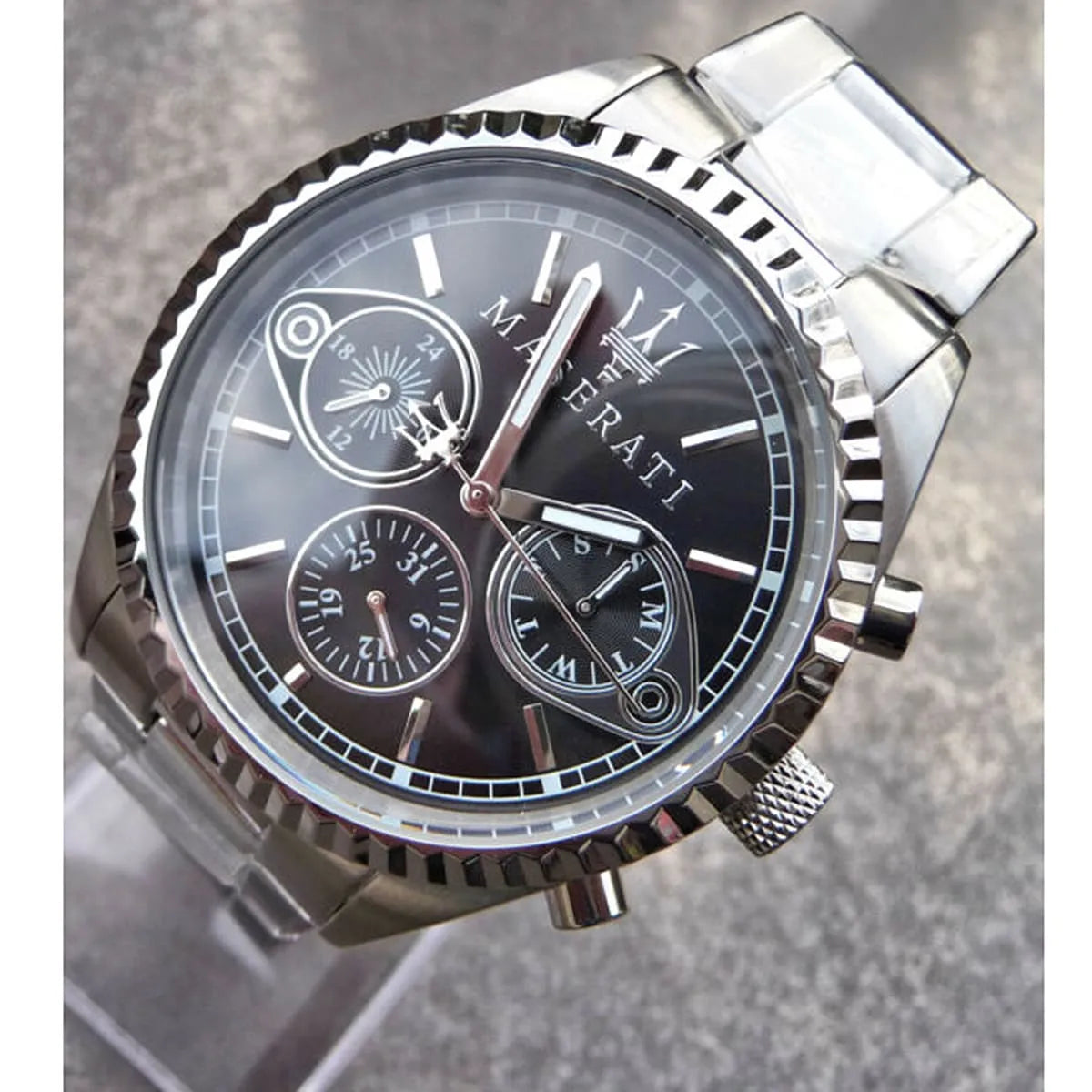 Maserati Competizione R8853100014 – Black Dial Stainless Steel Quartz Men’s Watch, 43mm — view 9