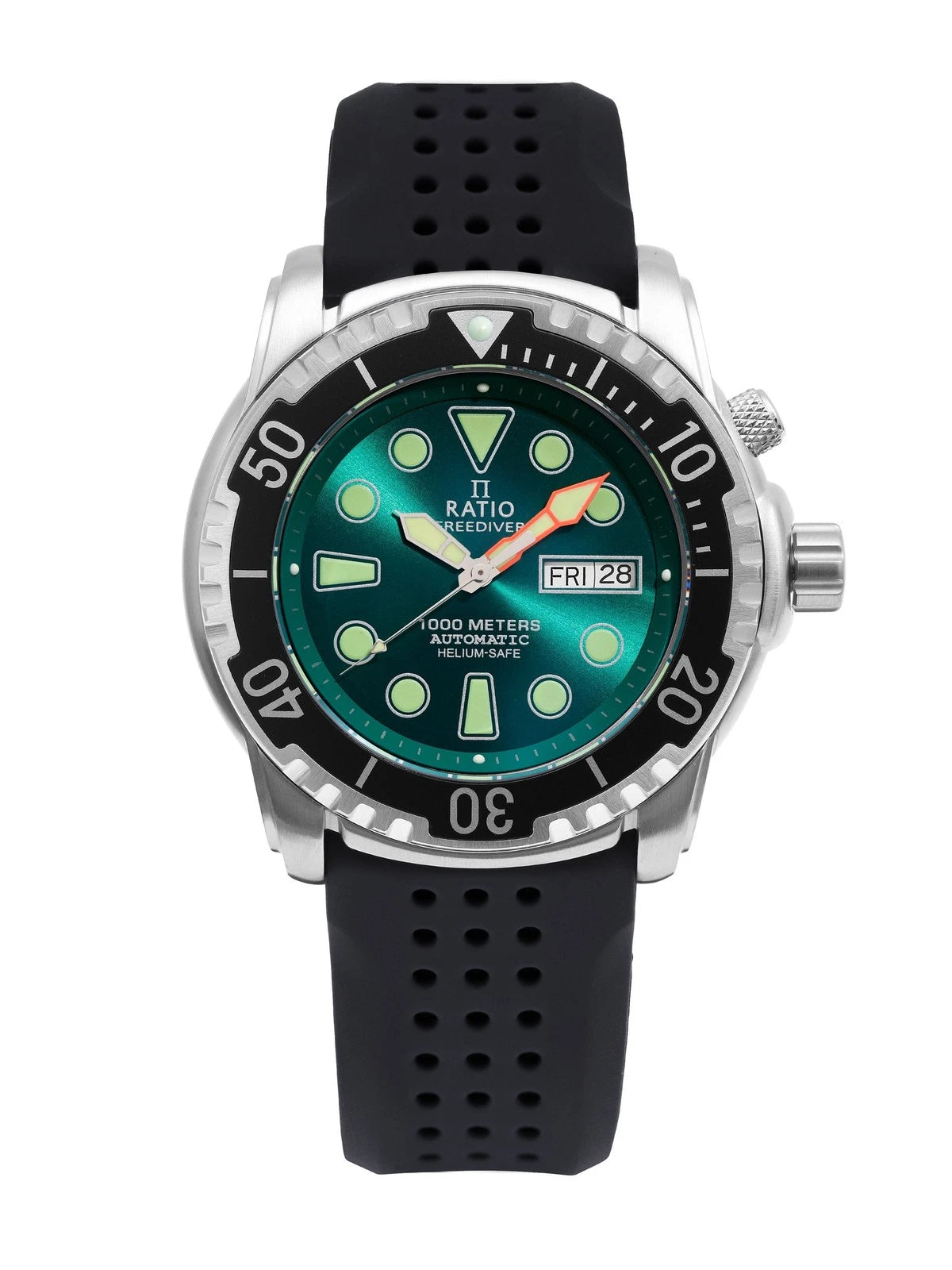 Ratio FreeDiver Helium-Safe 1000M Automatic 1068HA90-34VA-GRN-V02 Men's Watch — view 6