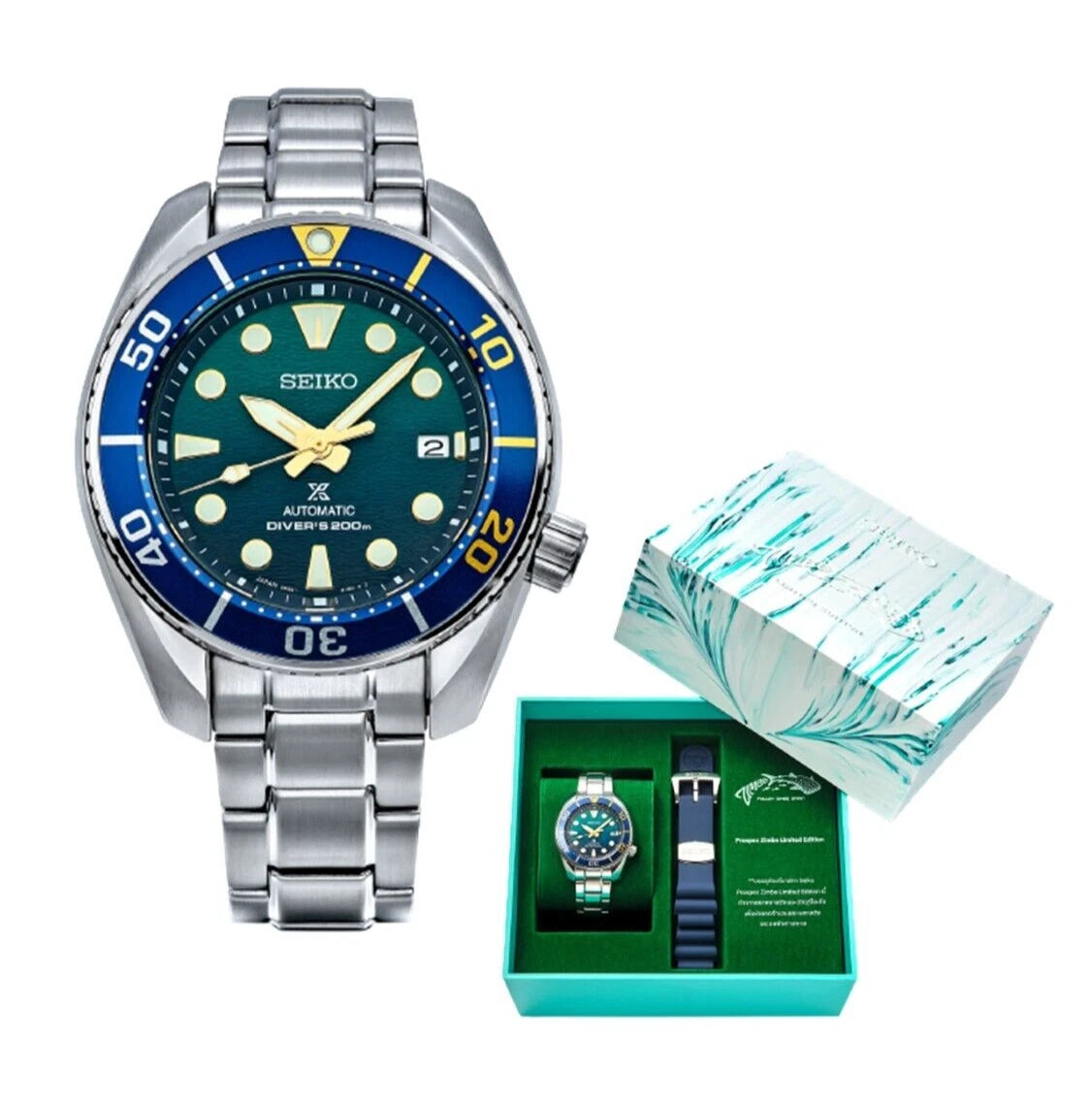 SEIKO PROSPEX SPB425J1  "EMERALD ZIMBE" Thailand Exclusive — view 11