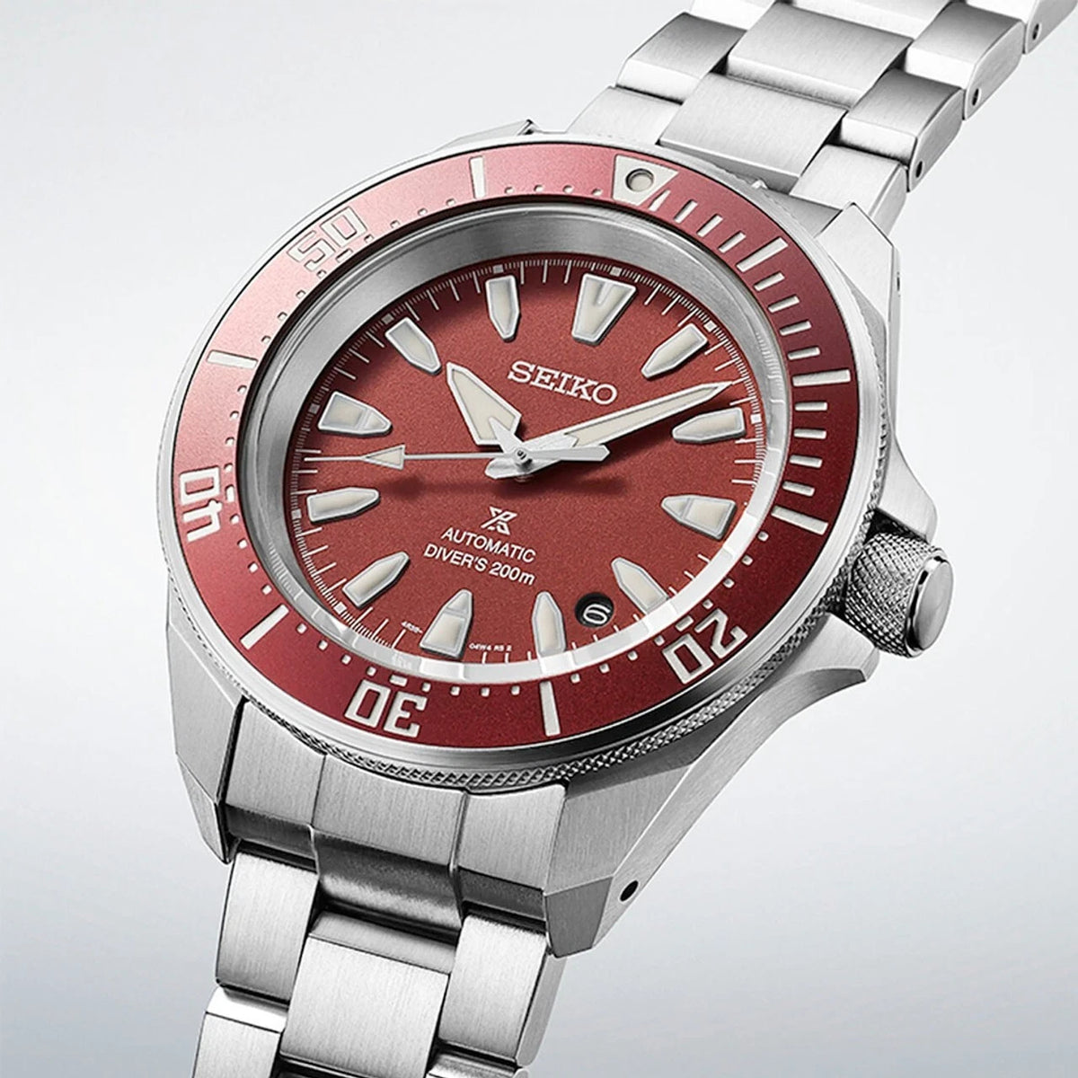 Seiko Prospex Automatic Diver 200m “Red Samurai” Reference: SRPL11 / 4R35 Automatic — view 3