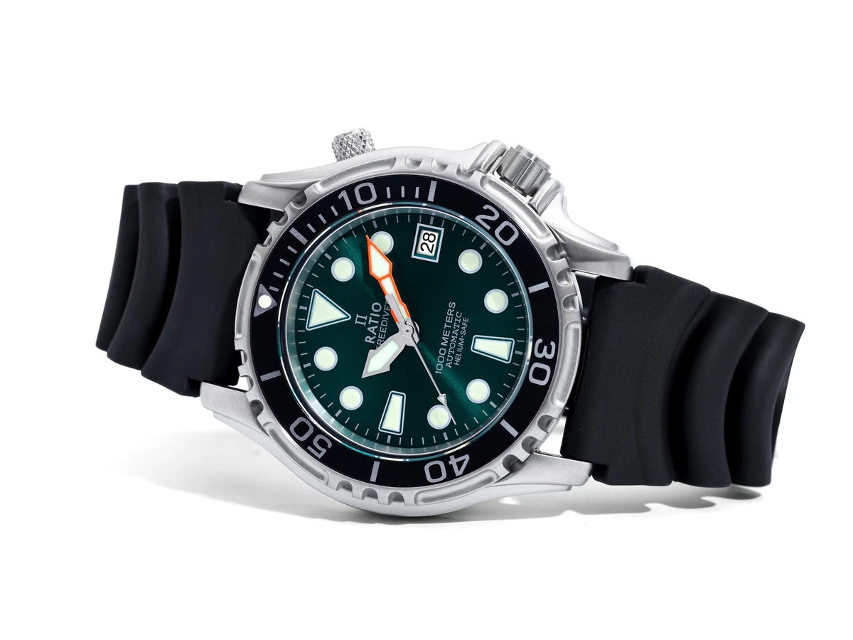 Ratio FreeDiver Helium Safe 1000M Automatic 1066KE20-33VA-GRN Men's Watch — view 3