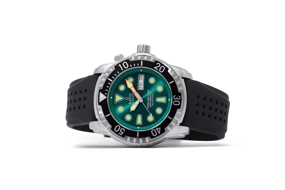Ratio FreeDiver Helium-Safe 1000M Automatic 1068HA90-34VA-GRN-V02 Men's Watch — view 4