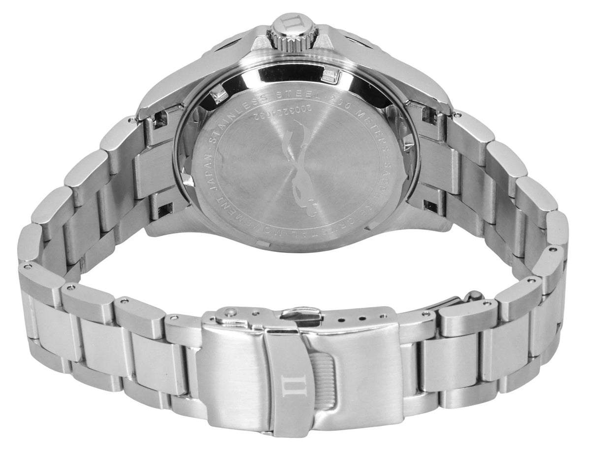 Ratio FreeDiver RTF032 Sapphire Stainless Steel Black Dial Quartz 200M Men's Watch — view 3