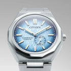 Citizen Zenshin 60 Automatic NK5020-58L – Light Blue Dial Super Titanium view 2