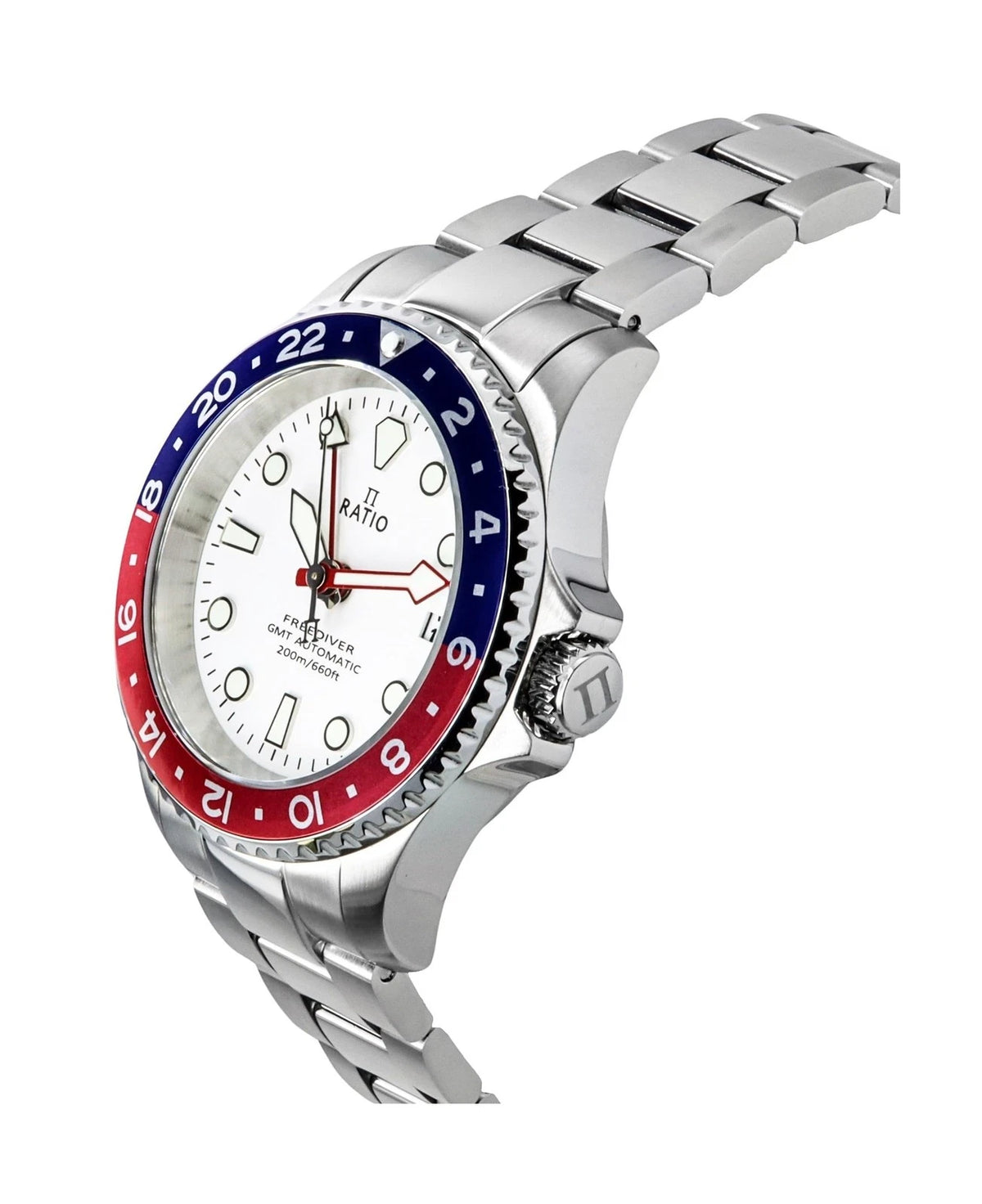 Ratio FreeDiver GMT RTF061 Sapphire Automatic 200M Men's Watch — view 3