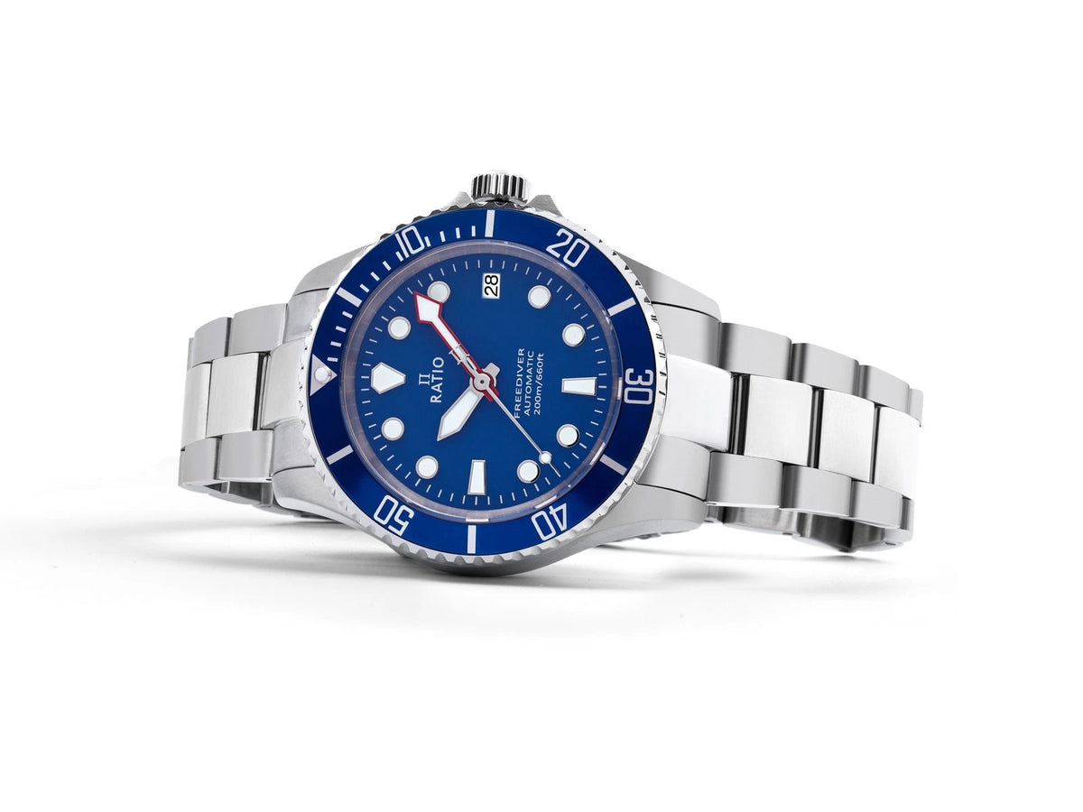 Ratio FreeDiver GMT Series RTF053 Blue Dial Automatic 200M Men's Watch — view 5