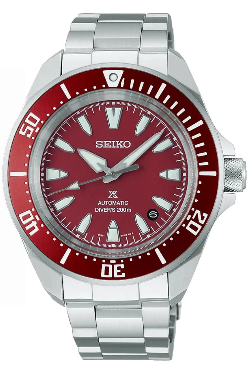 Seiko Prospex Automatic Diver 200m “Red Samurai” Reference: SRPL11 / 4R35 Automatic — view 2