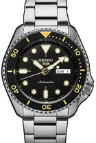 Seiko 5 Sports SRPD57K1 – Black Dial with Gold Accents view 2