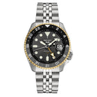 Seiko 5 Sports SSK021 GMT – Charcoal Dial with Gold Accents view 2