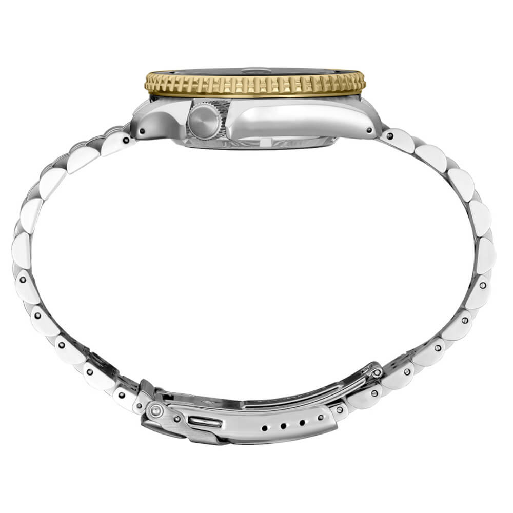 Seiko 5 Sports SSK021 GMT – Charcoal Dial with Gold Accents — view 3