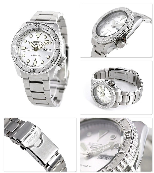 Seiko 5 Sports SRPE71 – Silver Dial Automatic Watch — view 4