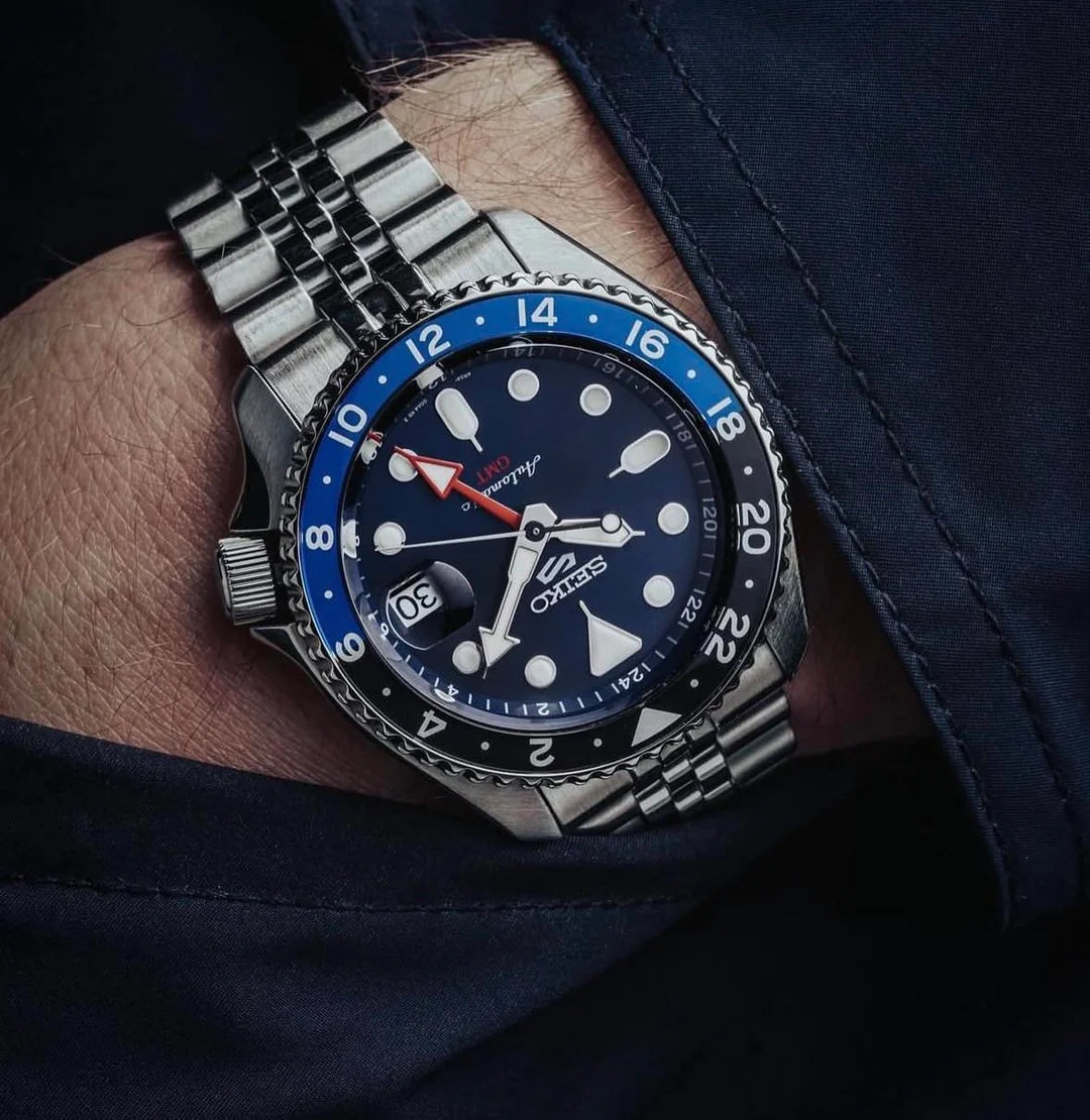Seiko 5 Sports GMT SSK003 "Batman" – Automatic – Made in Japan — view 8