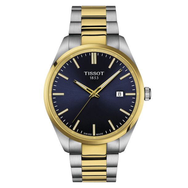Tissot PR 100 Blue Dial Two-Tone 40mm – T150.410.22.041.00 — view 8
